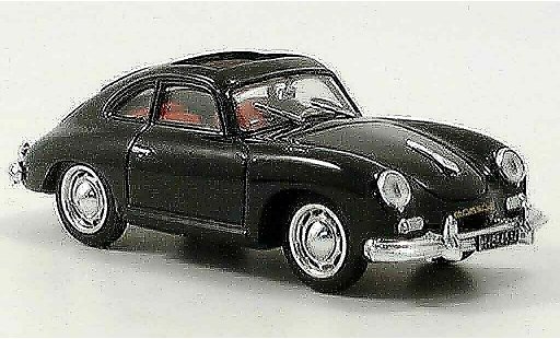 Porsche 356 1952 1/43 Brumm Coupe black geoffnetes Schieberoof diecast model cars
