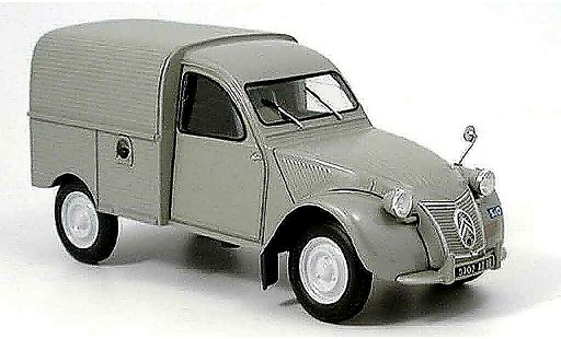Citroen 2CV Fourgonnette 1/18 Norev ente vanwagen grey diecast model cars