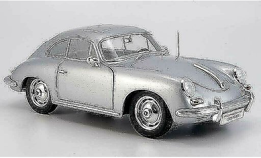 Porsche 356 1960 1/18 Ricko B coupe grey diecast model cars