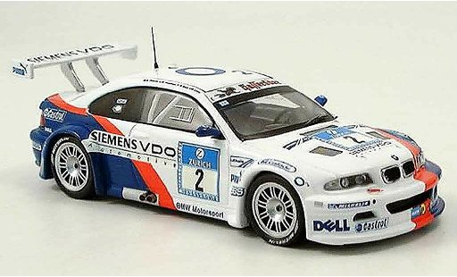 Bmw M3 course 1/43 IXO GTR E46 No. 2 Lamy Huisman Nurburgring 2005 diecast model cars
