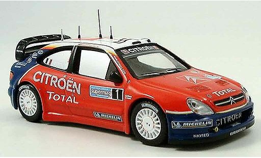 Citroen Xsara WRC 2005 1/43 IXO no.1 loeb elena winner rallye italien diecast model cars