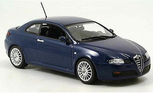Alfa Romeo GT v6 3.2 1/43 Minichamps blue 2003 diecast model cars