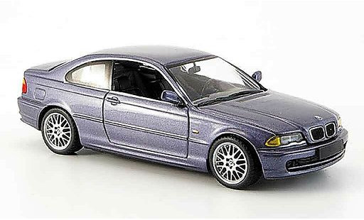 Bmw 328 coupe 1/43 Minichamps E46 Ci (E 46) grey 1999 diecast model cars