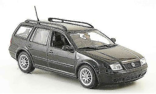 Volkswagen Bora Variant 1/43 Minichamps black 1999 diecast model cars