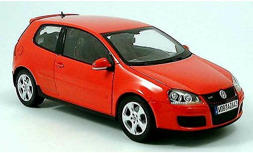 Volkswagen Golf GTI 1/18 Norev red 3 portes diecast model cars