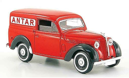 Renault Juvaquatre Base 1/43 Solido lieferwagen antar red 1952 diecast model cars