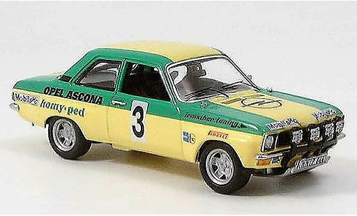 Opel Ascona A Rally 1/43 Schuco rallye irmscher 1973 diecast model cars