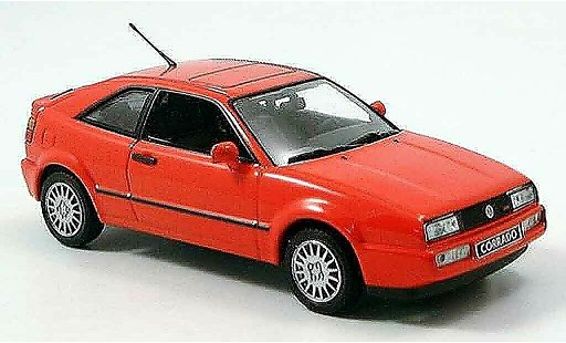 Volkswagen Corrado G60 1/43 Minichamps red 1990 diecast model cars