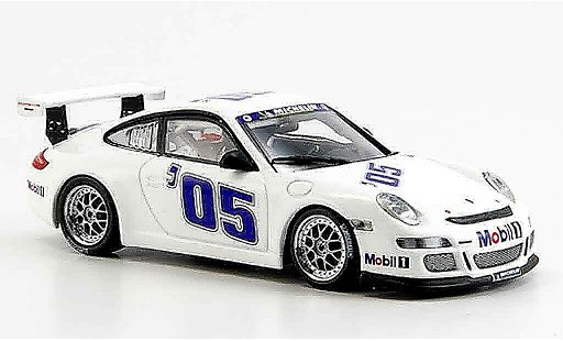 Porsche 911 GT3 CUP 1/43 Minichamps 2005 white Prasentation diecast model cars