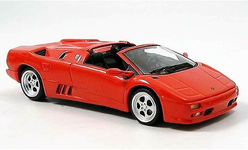 Lamborghini Diablo Roadster 1/43 Minichamps red 1994 diecast model cars