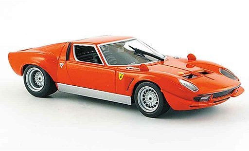 Lamborghini Miura Jota 1/43 Minichamps red 1970 diecast model cars
