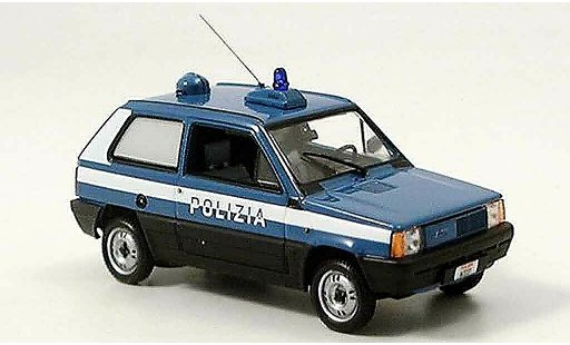 Fiat Panda Police 1/43 Minichamps italienische diecast model cars