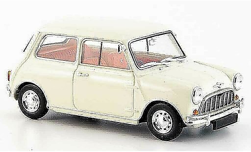 Austin Mini cooper 1/43 Minichamps white 1960 diecast model cars
