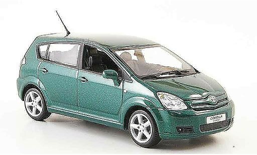 Toyota Corolla Verso Base 1/43 Minichamps verso green 2004 diecast model cars