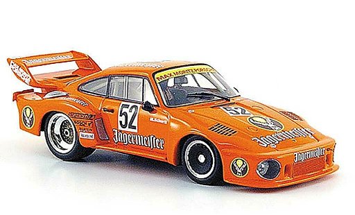 Porsche 935 1977 1/43 Minichamps No.52 Max Moritz Jagermeister M.Schurti DRM Zolder diecast model cars
