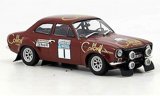 Ford Escort MK1 1/43 Minichamps I Makinen Liddon winner Rally RAC 1974 diecast model cars
