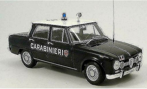 Alfa Romeo Giulia Berlina 1/18 Minichamps carabinieri police (it) 1970 diecast model cars