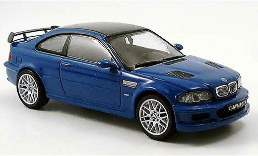 Bmw M3 coupe 1/43 Kyosho GTR E46 street blue diecast model cars