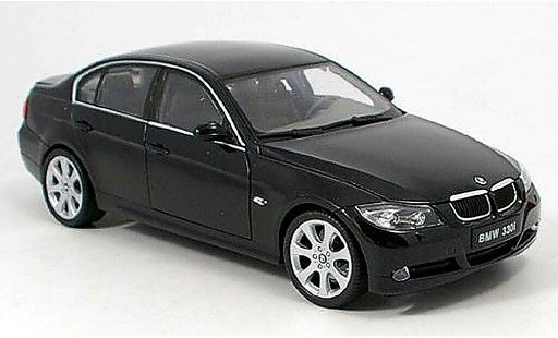 Bmw 330 berline 1/18 Welly E90 i black diecast model cars