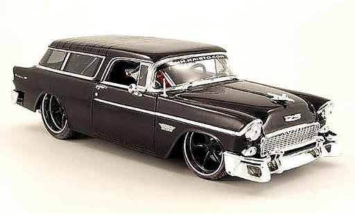 Chevrolet Nomad tuning 1/18 Maisto black car diecast model cars