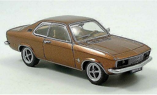 Opel Manta A 1/43 Schuco bronze diecast model cars