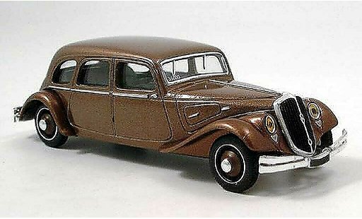 Citroen Traction 22 1/43 Norev CV Familiale brun diecast model cars