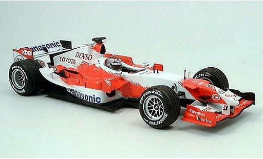 Toyota F1 Showcar 1/18 Minichamps panasonic j.trulli presentation 2006 diecast model cars