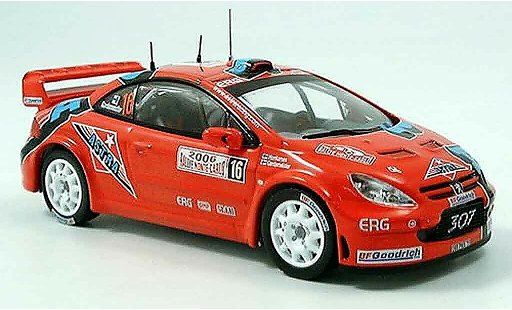 Peugeot 307 WRC 1/43 IXO no.16 gardemeister rallye monte carlo 2006 diecast model cars