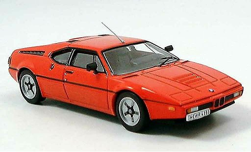 Bmw M1 1978 1/43 IXO red diecast model cars