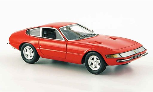 Ferrari 365 GTB/4 1/43 Red Line daytona red 1969 diecast model cars