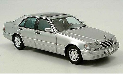 Mercedes Classe S 500 1/43 Spark (W140) grey diecast model cars