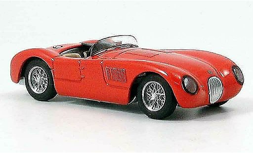 Jaguar C-Type Stradale 1/43 Brumm red diecast model cars