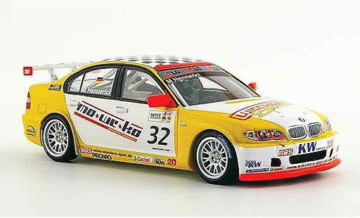 Bmw 320 WTCC 1/43 Minichamps E46 i M.Hennerici 2005 diecast model cars