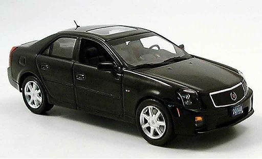 Cadillac CTS V 1/43 Norev black 2005 diecast model cars