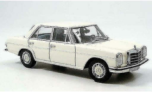 Mercedes 220 Base 1/43 Autoart D Strichachter white diecast model cars