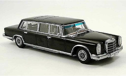 Mercedes 600 Pullman 1/43 Autoart (W 100) black diecast model cars
