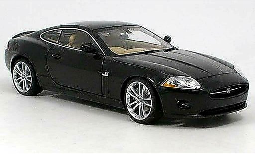 Jaguar XK coupe 1/18 Autoart black 2005 diecast model cars