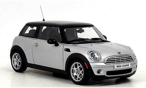 Mini Cooper D 1/18 Autoart grey black diecast model cars