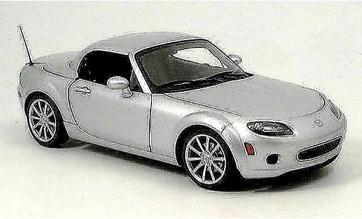Mazda MX5 2006 1/18 Autoart lhd grey diecast model cars
