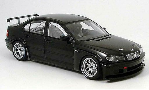 Bmw 320 WTCC 1/18 Autoart E46 i black version 2005 plain body diecast model cars