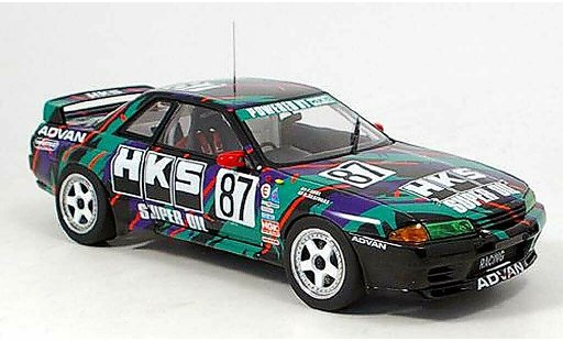 Nissan Skyline R32 1/18 Autoart gtr hks skyline no.87 1993 diecast model cars
