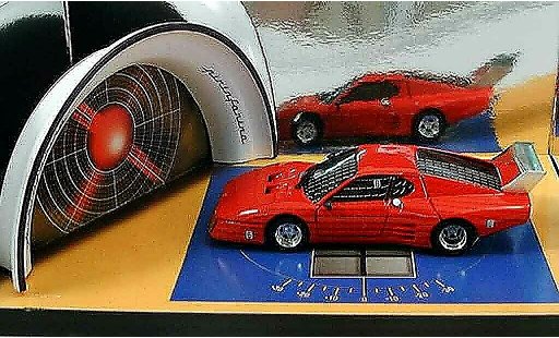 Ferrari 512 BB 1/43 Brumm diorama im pininfarina windtunnel 1979 diecast model cars