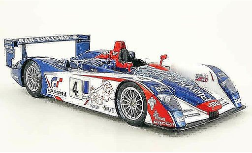 Audi R8 LMP course 1/18 Spark Le Mans no.4 team oreca playstation 2005 diecast model cars