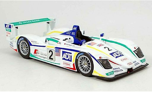 Audi R8 LMP course 1/18 Spark Le Mans dritter 2005 diecast model cars