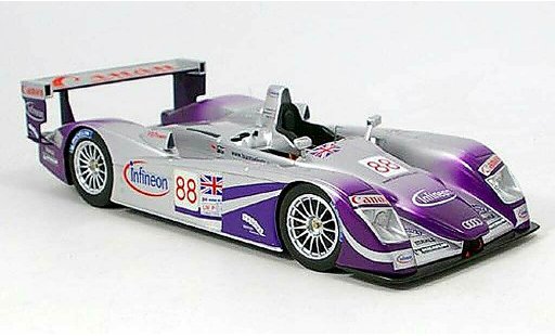 Audi R8 LMP course 1/18 Spark Le Mans 2004 diecast model cars