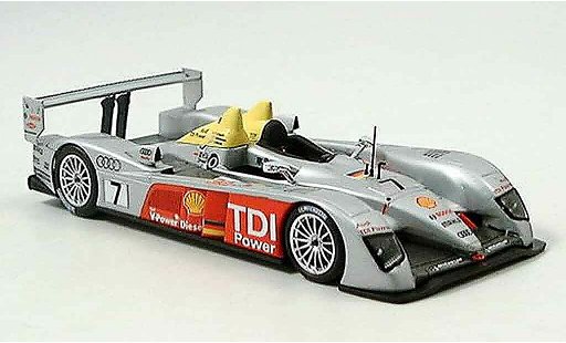 Audi R10 course 1/43 Minichamps ADT Team dritter Le Mans 2006 diecast model cars