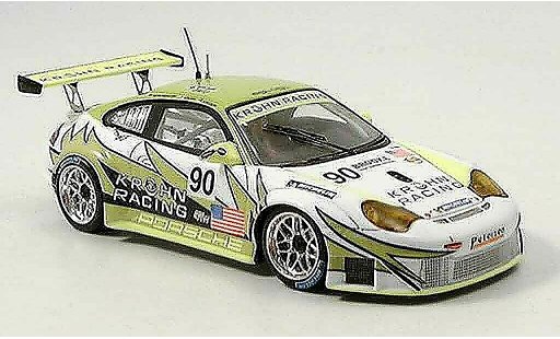 Porsche 911 GT3 RSR 1/43 Spark White Lightning No.90 Le Mans 2006 diecast model cars