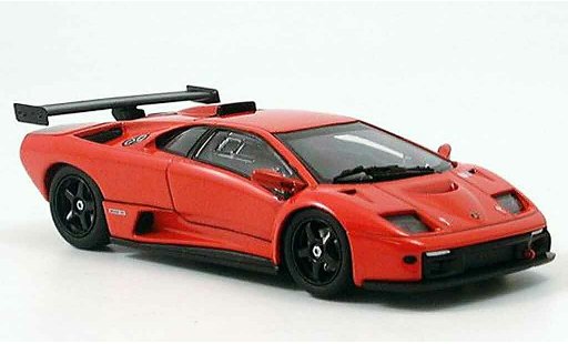 Lamborghini Diablo GTR 1/43 Kyosho red diecast model cars