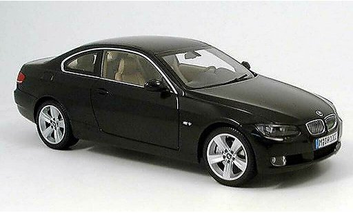 Bmw 335 coupe 1/18 Kyosho E92 black 2006 diecast model cars