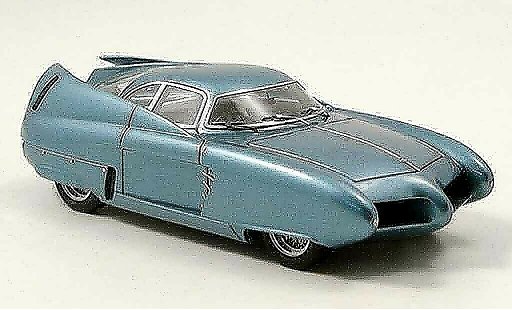 Alfa Romeo Bat 7 bertone 1/43 Look Smart blue 1954 diecast model cars